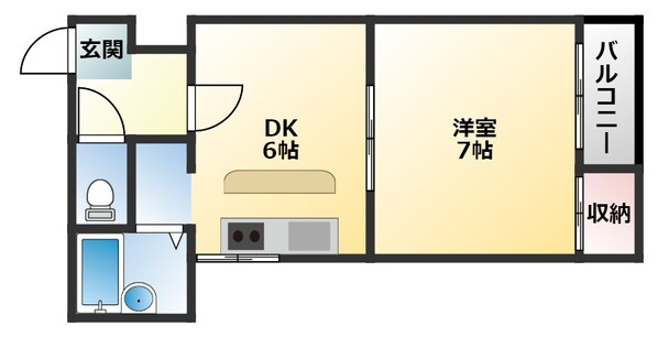 ハイツハピネスの物件間取画像